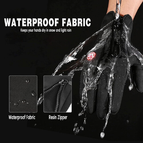 Bomaze Winterhandschuhe mit Touchscreen, thermisch wasserdicht 1