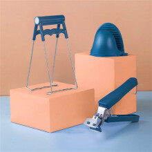 Set di clip in silicone antiscivolo per ciotole e piatti, resistenti al calore.