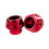 Motorcycle Front Fork Sliders CNC Aluminum Red 2 Pack 4