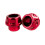 Motorcycle Front Fork Sliders CNC Aluminum Red 2 Pack 5