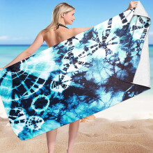 RKSTN Microfiber strandhanddoek, kleurrijk, sneldrogend