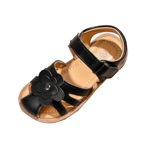 Sandales fermées noires pour filles, pointure 8,5 2