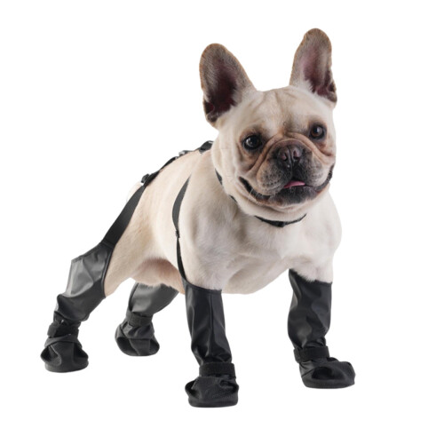 Waterproof Dog Boots Anti-Slip Adjustable All-Year Use
