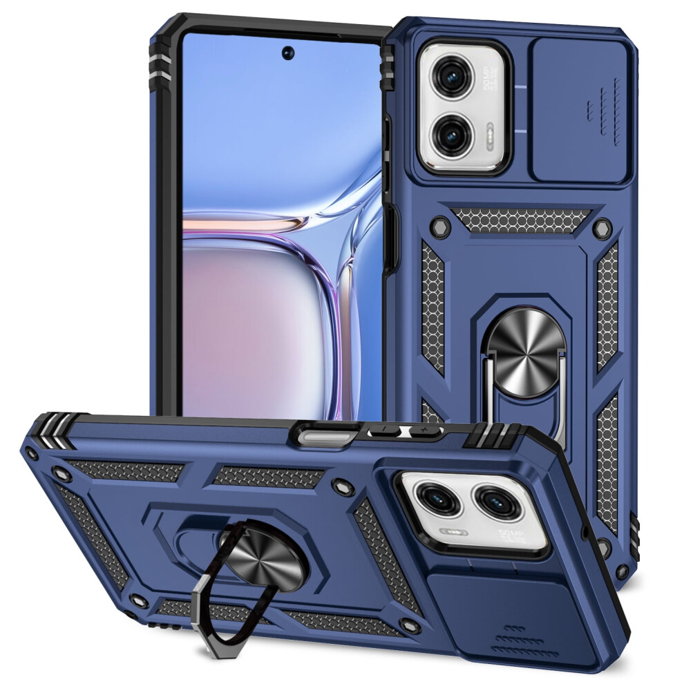 Motorola Moto G Play 4G 2024 Rugged Phone Case With Sliding 9085618969452