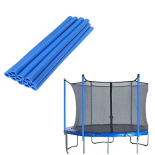 Zestaw wymiennych słupków do trampoliny z osłonami gąbkowymi, 12 szt.