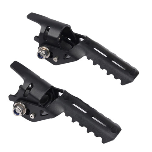 Motorcycle Engine Guard Footpegs Stainless Steel 2 Pieces