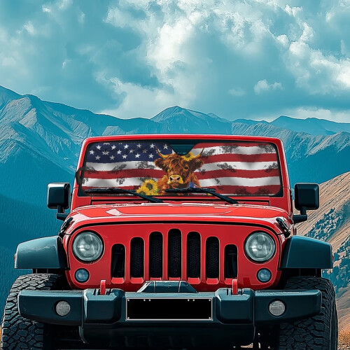 Foldable Windshield Sun Shade for Jeep Wrangler Compass 2