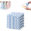 Coral Fleece Striped Dish Cloths Microfiber 10PCS 8