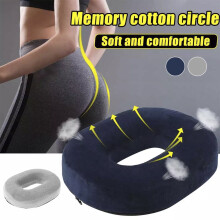 Memory Foam Donut Pillow for Tailbone Pain Relief 1pc