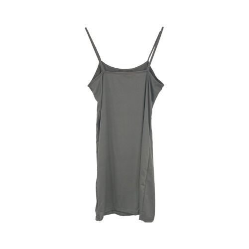 Slim Fit Off-Shoulder Short Dress Gray S