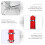NICEXMAS Wall-Mounted Small Fire Extinguisher Stand for Home 5