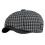 Men's Retro Plaid Octagonal Peaked Cap 1pc 1