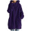 Damen-Kapuzenpullover mit Reißverschluss, einfarbig, Größe XXXXL 6