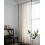 Boho Cotton Linen Curtain with Black Tassels 1 Panel 94 in 1