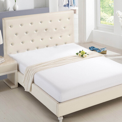 Protège-matelas imperméable Queen Size respirant et profond