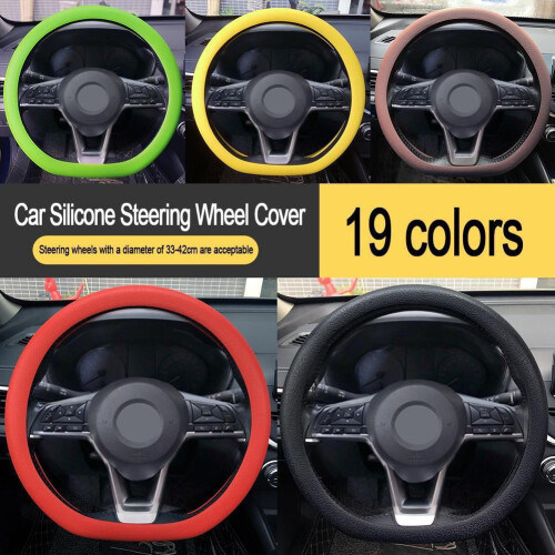 Silicone Steering Wheel Cover Non-Slip UK Size 2