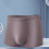 Cuecas Boxer Masculinas Macias, Respiráveis e com Cós Flexível - Pacote com 3 5