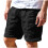 Men's Casual Cargo Linen Blend Shorts Solid Color 5-Pocket 2