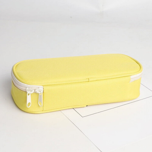 Etui met ritssluiting, stoffen opbergtas