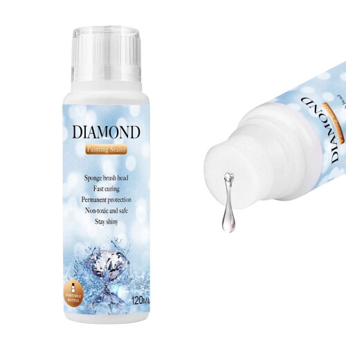 Fixateur pour peinture diamant 5D, colle 118 ml