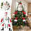 Santa Tree Topper Decoration Large Body Doll 5