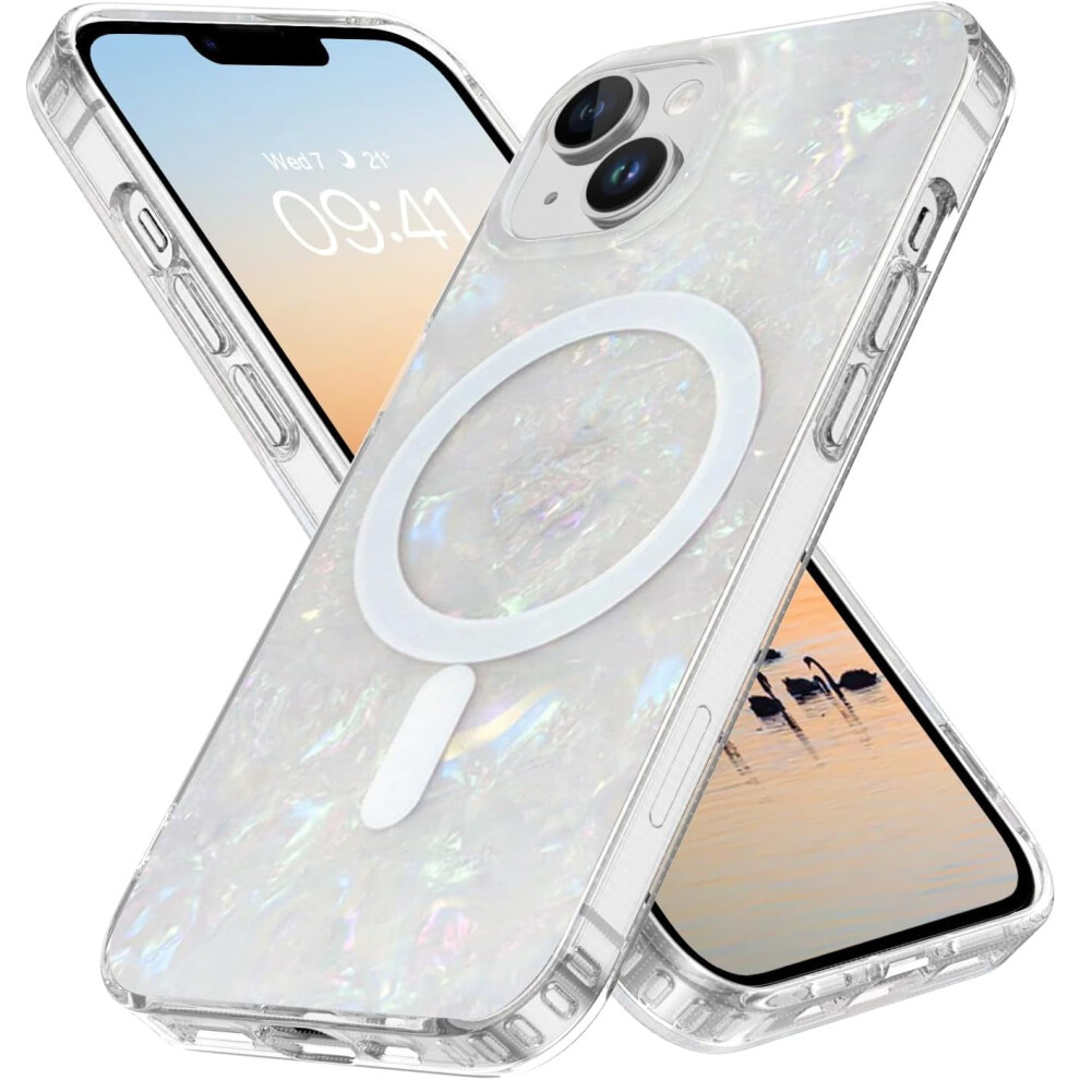 Magnetic Slim Glitter Phone Case For Iphone 14 And 13 (6.1 9422877579457