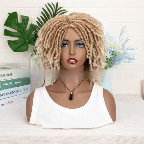 Perruque en cheveux humains Deep Wave Lace Front, densité 180
