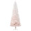 Unlit Pencil Fir Artificial Christmas Tree 6FT Pink White 1