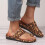 UTTOASFAY Dame Plateau Sandaler Kaffe4.5 6