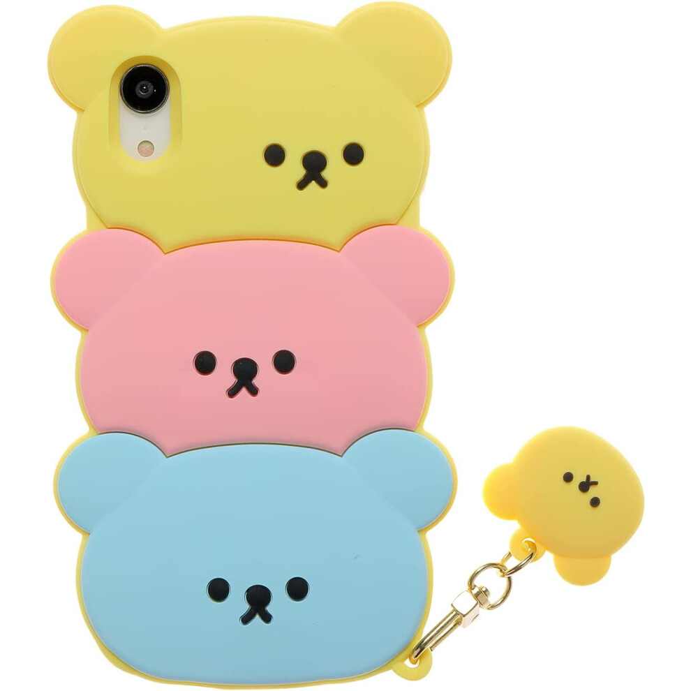 Candy Bear Iphone Xr Case 6.1 Inch 3D Kawaii Soft Silicone 9422877583089