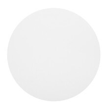 Pannello diffusore per plafoniera in plastica, rotondo, bianco, 1 pezzo