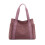 Bolsa Tote Feminina Grande em Lona Resistente 21,65x15,35x5,51 polegadas 1