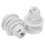 White Lamp Socket Replacement for Table Floor Light 2 pcs 1