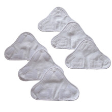 Steam Mop Replacement Cloth White Triangle Flat Mop Cover