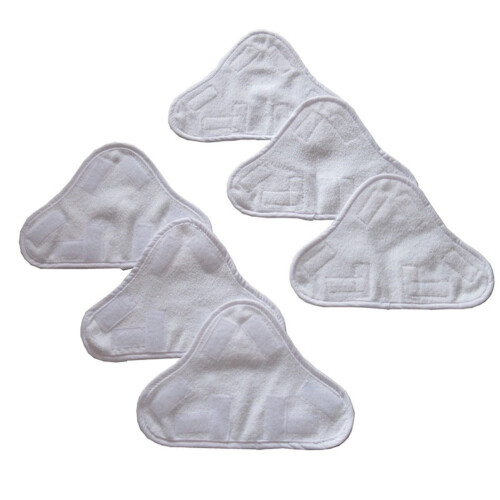 Steam Mop Replacement Cloth White Triangle Flat Mop Cover