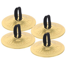 Kids' Finger Cymbals Copper Pull Instrument 2 Pairs