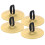 Kids' Finger Cymbals Copper Pull Instrument 2 Pairs 1