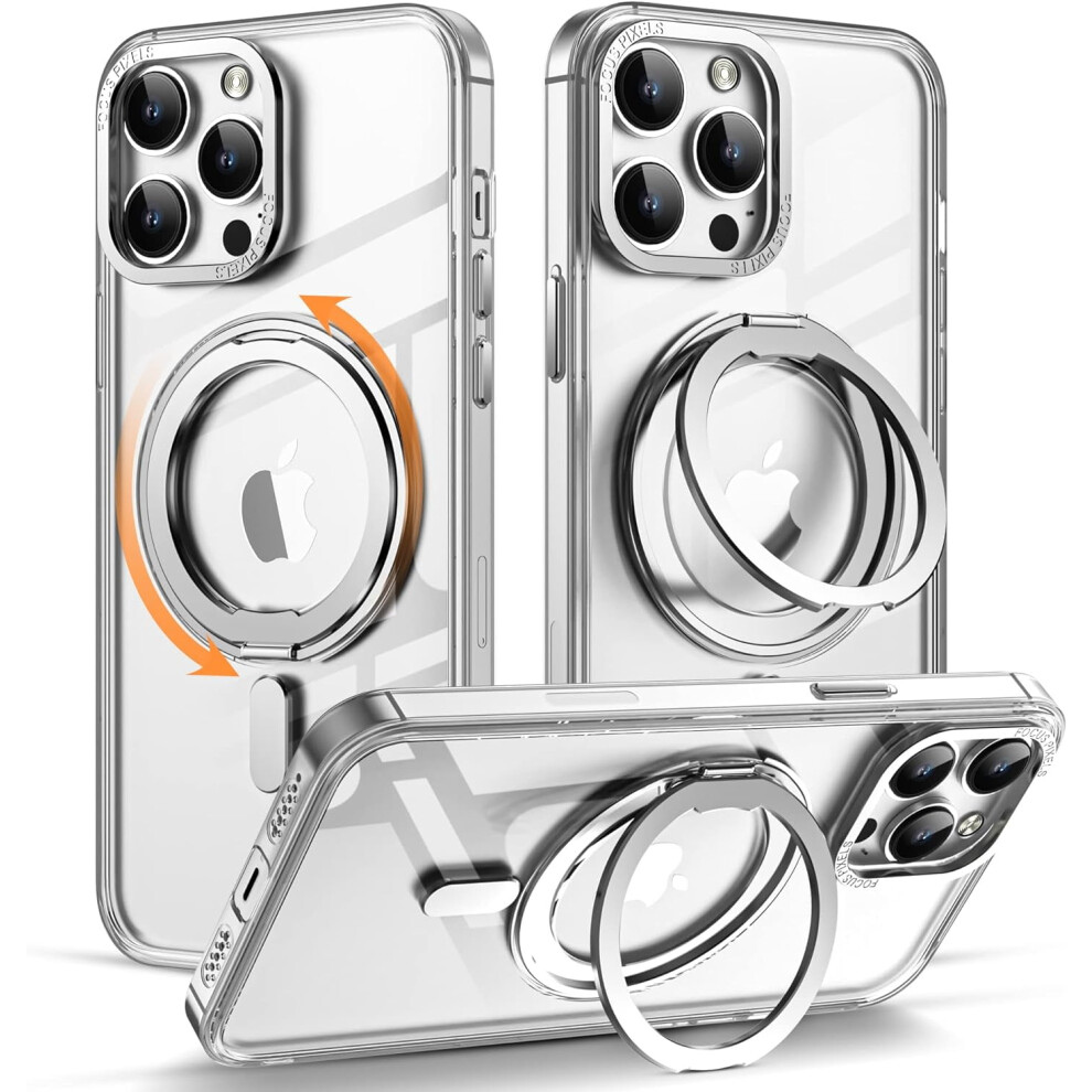 Iphone 11 Pro Case With Magnetic Ring Stand And Magsafe Yellow 9422877581641