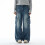Calça jeans masculina clássica de corte reto e regular. 2
