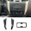 1set Water Cup Holder Protector Frame&Center Console Instrument Panel Decor Cover for  Navara NP300 2016-2019 2