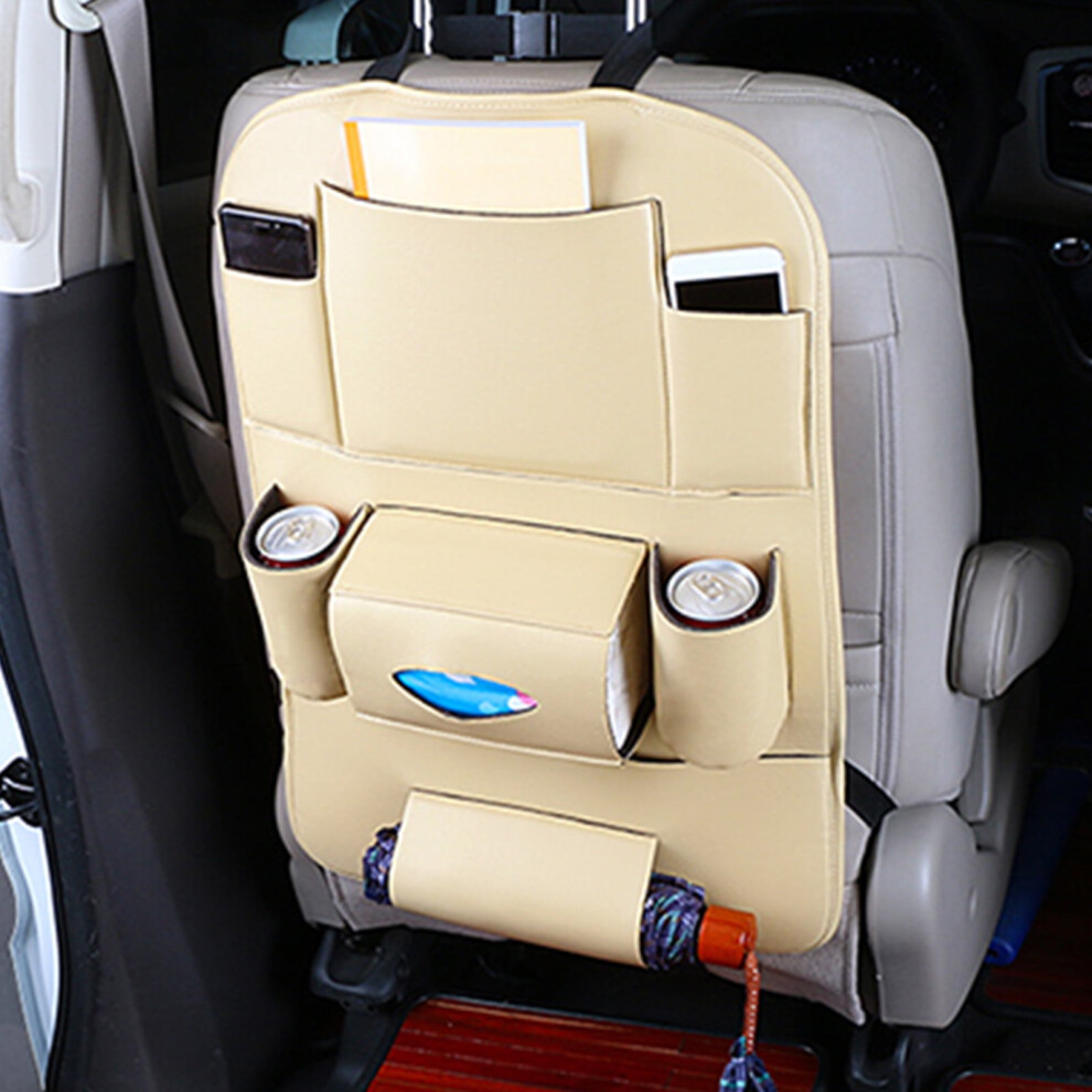 Car Seat Back Organizer Multi-Pocket Hanging Bag 1 Pack 9128909389345