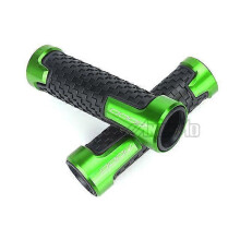 Motorcycle Hand Grips CNC Aluminum Rubber Gel 22mm