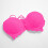 Damen-Spitzen-Dessous-Set mit Stahlringen, rosa 4