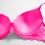 Damen-Spitzen-Dessous-Set mit Stahlringen, rosa 5
