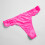 Damen-Spitzen-Dessous-Set mit Stahlringen, rosa 7
