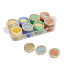Silicone Baby Food Storage Tray with Multiple Compartments