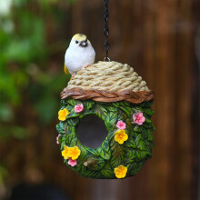 Outdoor Bird House for Parrots with Winter Insulation