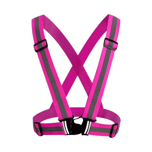 Neon Reflective Vest for Running and Cycling