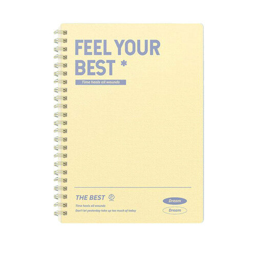 B5 Thickened Coil Notebook Unruled 1 Pack