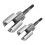 Tube Threader Tool for Toilet DIY Home Projects 2 pcs 1